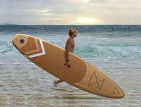 Scoupci/EN — planche de Paddle gonflable à Air comprimé, accessoire sur pieds avec dérives