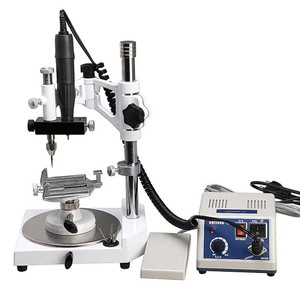Electric Dental Lab Equipment-Fully <b>Adjustable</b> Simply Parallel Surveyor Visualizer <b>Square</b> Base Parallel Observation Tool - Product Image 1