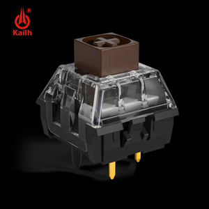 Interrupteur tactile Kailh Box V2 5 broches marron 55gf, structure BOX V2, 80 millions de cycles, pour clavier mécanique de jeu DIY, directement de l'usine - Product Image 3