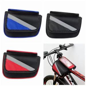 Bicycle Touchscreen Phone Bag Water Resistant Front Beam Saddle Bag For Mountain <b>Bike</b> High Capacity Cell Phone <b>Pocket</b> - Product Image 5