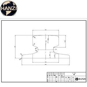 Nuova guida A120 con morsetto per binari e cuscinetto in gomma, materiale U71MN/900A per gru a portale, per impieghi gravosi - Product Image 3