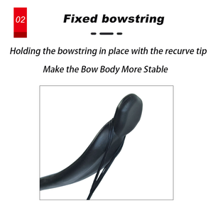 25lbs da rắn <span class=keywords><strong>recurve</strong></span> <span class=keywords><strong>Bow</strong></span> trong Black & White cho người mới bắt đầu bắn cung đào tạo & săn bắn ngoài trời với <span class=keywords><strong>Bow</strong></span> chuỗi - Product Image 4