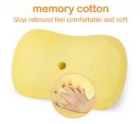 Oreillers en mousse à mémoire de forme pour les dormeurs sur le côté, le dos et le ventre, design ergonomique, soulagement de la douleur, housse en maille respirante, housse amovible et lavable