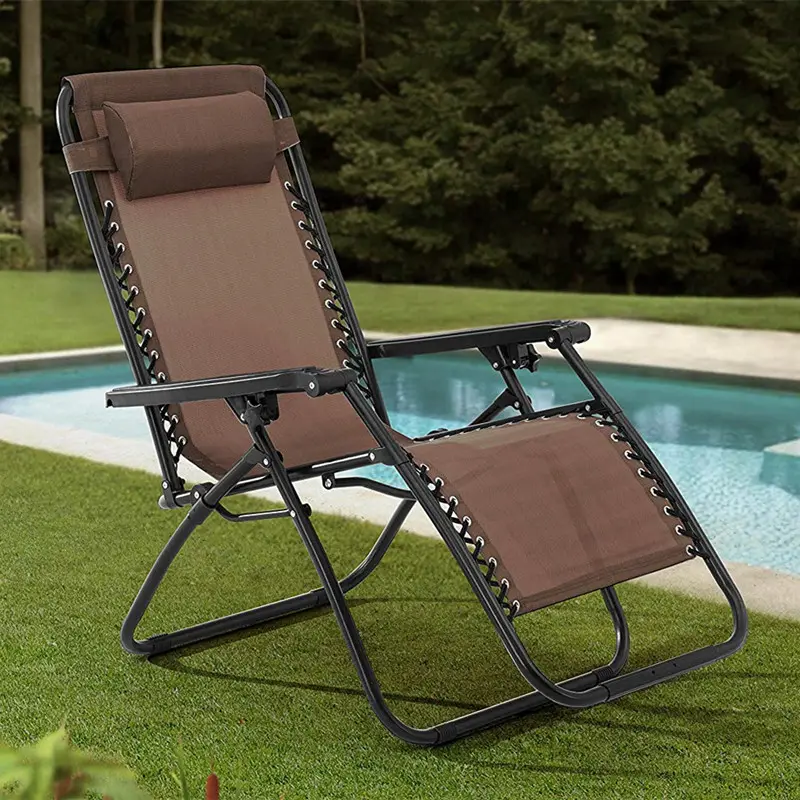 Chaise de plage pliable de camping en aluminium, haute qualité, amovible, livraison gratuite