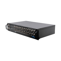 Commutateur InMax fabricant 2U M12 câble réseau Gigabit M12 gestion 24 ports 10/100/1000Mbps et commutateur Ethernet ferroviaire M12