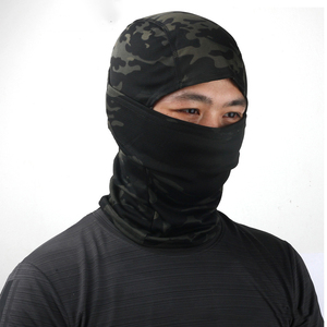 Sottocasco da Moto Traspirante ad Asciugatura Rapida con 1 Foro, Maschera in Rete Mimetica, Cappello Balaclava - Product Image 5
