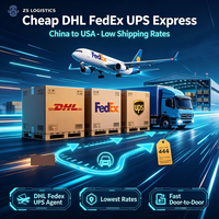 Agent d'expédition express Chine-USA DHL FedEx UPS Livraison porte-à-porte Dédouanement Suivi des colis
