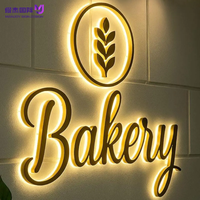 Letrero Luminoso Personalizado de Primera Calidad con Retroiluminación LED IP68, Letras de Canal Luminoso 3D de Metal para Negocios, Tiendas, Fachadas