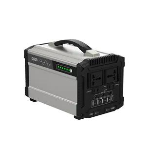 120000mah 500W Portable Power Station Solar Generator Lithium Battery Emergency UPS Power Bank For Outdoor Home