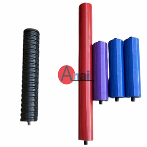 Roller Idler Datar Berkualitas Premium, Konstruksi Baja Karbon Nylon dengan Lapisan Karet untuk Sistem Konveyor Sabuk - Product Image 3