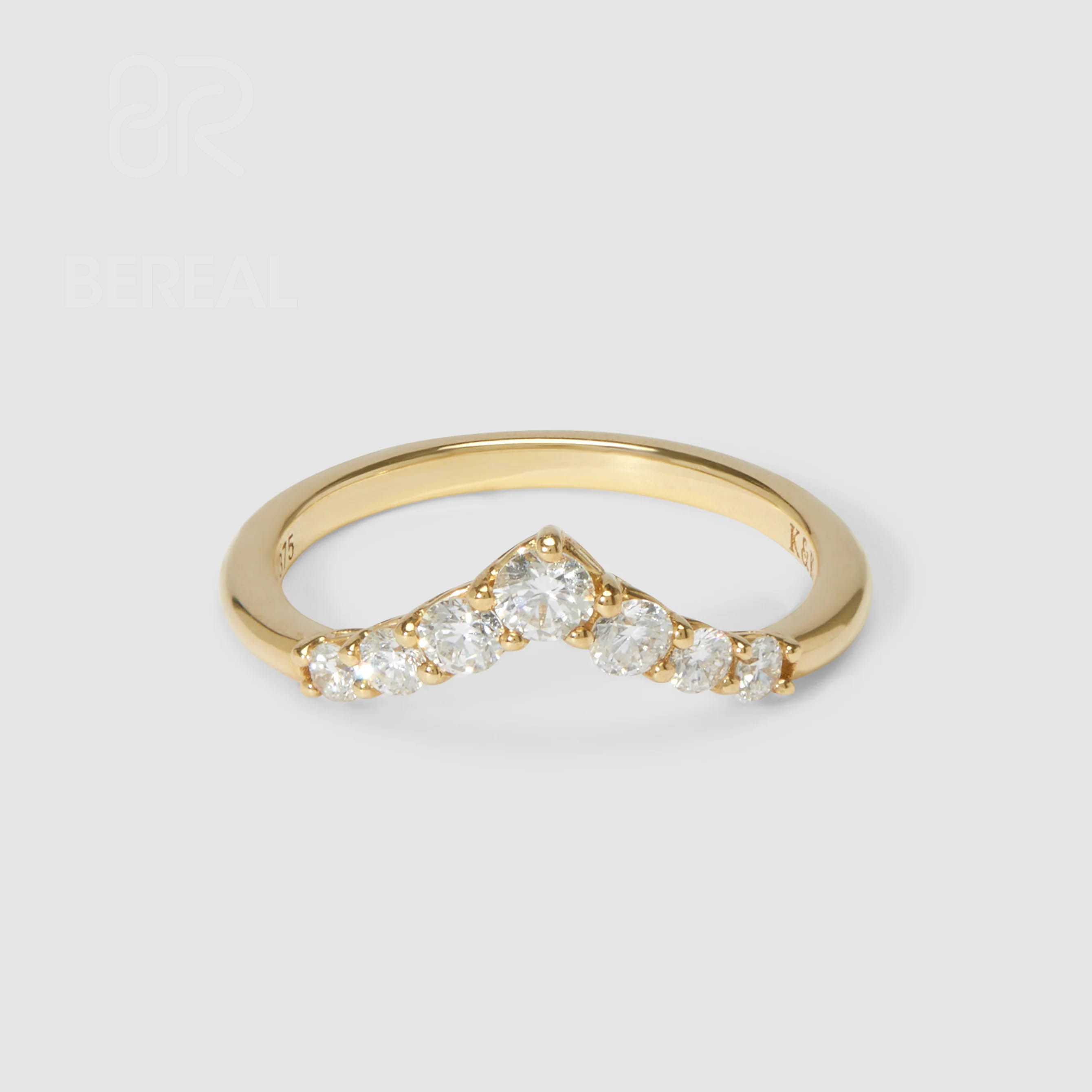 Bague à taille ronde