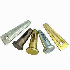 Goujon de coffrage en acier jaune zingué massif/creux, goujon de coffrage en acier, goujon de coffrage et attaches murales - Product Image 3