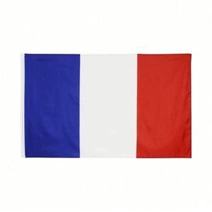 ธงชาติฝรั่งเศส พิมพ์ลายโพลีเอสเตอร์ ขนาด 3x5 ฟุต ขายส่ง สีน้ำเงิน ขาว แดง - Product Image 1