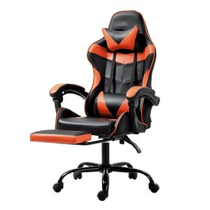 Chaise de jeu abordable très vendue, chaise PC personnalisée avec repose-pieds et accoudoirs articulés pour adolescents et joueurs - Product Image 1