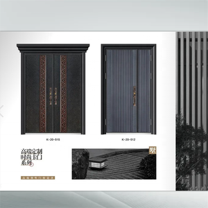 <span class=keywords><strong>Porte</strong></span> d'entrée américaine en acier et bois, <span class=keywords><strong>blindée</strong></span>, pare-balles, 48 pouces, pour usage commercial, avec serrure intelligente - Product Image 5