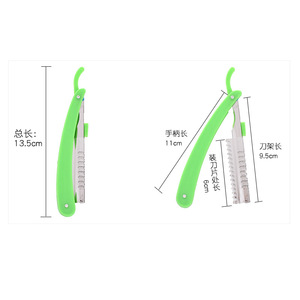 Soumei Hidemi - Soporte Plegable para Recortador de Cejas con Cuchilla Intercambiable de 13.5 cm, Herramienta de Maquillaje Profesional - Product Image 1