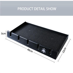 Soporte antideslizante para recortadora de pelo, estilista de peluquería, bandeja de herramientas de peluquero, caja de almacenamiento para peluquería, estuche para cortador de pelo para Amazon <span class=keywords><strong>Framar</strong></span> - Product Image 6