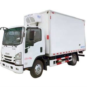 Camion pesante cina Thermo King Isuzu 10 tonnellate refrigerato camion pesante spedizione di deposito - Product Image 1