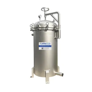 Water filtration manufacturers ss material multi bag filter housing