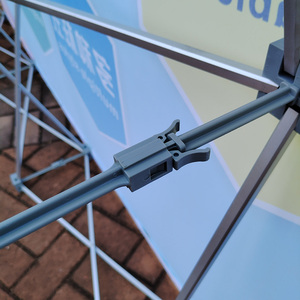 จอแสดงผลฉากหลังผ้างานแสดงสินค้าแสดงป๊อปอัพแบนเนอร์ผ้ายืนแบนเนอร์ฉากหลังแบบพกพา - Product Image 4