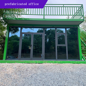 Bureau <span class=keywords><strong>de</strong></span> construction préfabriqué Module <span class=keywords><strong>de</strong></span> luxe Maison Terrasse Verre Soleil Brillant Bâtiment <span class=keywords><strong>Bungalow</strong></span> Paquet plat Conteneur Maison à vendre - Product Image 6