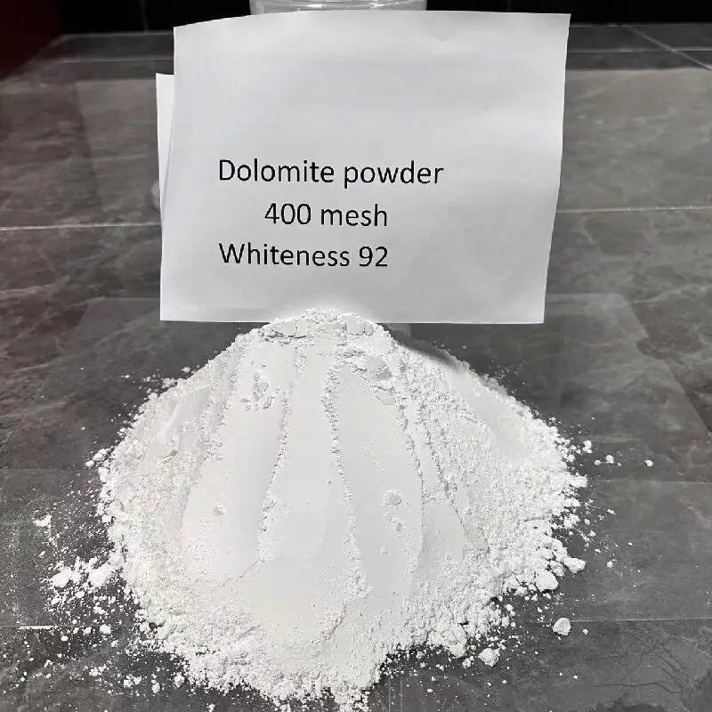 Carbonate de magnésium de calcium de dolomite de qualité industrielle de haute qualité au meilleur prix