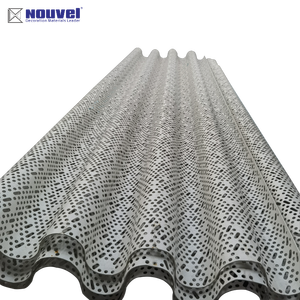 בניין ארוע אלומיניום חיצוני מחורר לוח חזית גלי גלי - Product Image 1