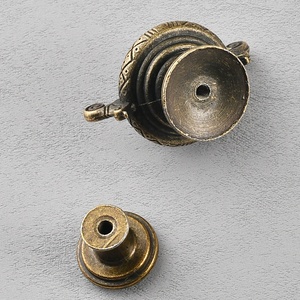 New Chinese-Style Zinc Alloy Eco-Friendly Durable Traditional Kitchen Furniture Handle with Small Easy Installation - Product Image 2