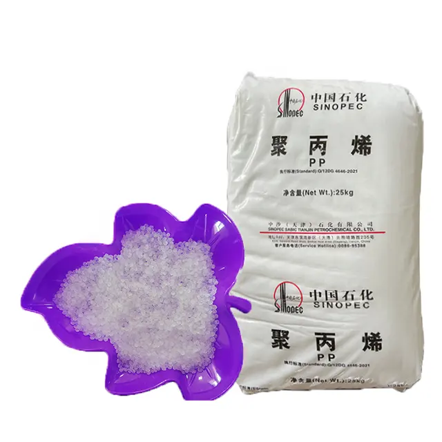 Polipropilena PP T03 resin Polipropilena bahan baku plastik pp alami bahan baku plastik untuk injeksi