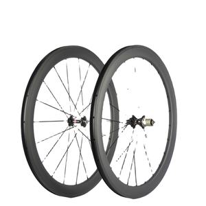 Venta caliente Toray Full Carbon 50mm Ruedas de <span class=keywords><strong>bicicleta</strong></span> de carretera Ruedas de <span class=keywords><strong>bicicleta</strong></span> tubulares de cubierta barata con sistema de freno en V - Product Image 2