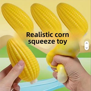 Jouets promotionnels amusants à presser, balle anti-stress en forme de maïs, jouet à presser pour soulager l'anxiété, jouet sensoriel pour adultes et enfants - Product Image 4