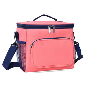 Wholesale Customize Promotional Soft Tote Thermal Lunch Small Cooler Bag Blank Food Storage Insulated Food Waterproof Nylon