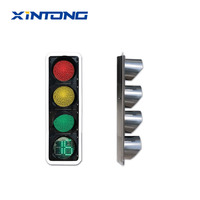 XINTONG Système de feux de circulation Solaire Led 200mm Flèche Bas Prix