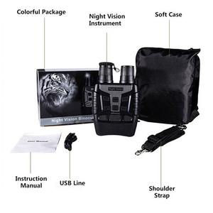 Jumelles de vision nocturne infrarouge numérique 4K, grand écran de 3,2 pouces, 32G, ABS, étanches, durables, toutes saisons, montées sur la tête, pour la chasse - Product Image 4