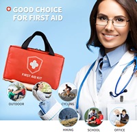 Trousse de premiers secours édition étudiants personnalisée promotionnelle de marque grande capacité 25 personnes contenu maritime prix trousse de premiers secours