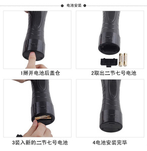 Vibrador Eléctrico Hercules Aircraft Cup <span class=keywords><strong>Flashlight</strong></span> XY-90 (CN) para Productos Sexuales Masculinos para Adultos - Product Image 5