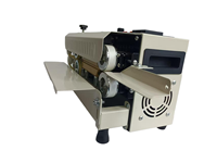 Machine de scellage thermique semi-automatique de bureau Hipac Commercial 500W FR400 pour cartons en papier, vêtements, boissons, roulements à haute performance