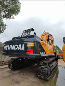 Excavatrices Hyundai R520 d'occasion très demandées, 52 tonnes, engins de construction sur chenilles, moteur Cummins, modèle 2020, godet de 3 m, super performances - Product Image 6