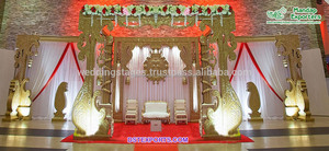 Mandap abierto de estilo indio para boda, Mandap abierto de estilo moderno para ceremonia de boda india - Product Image 4