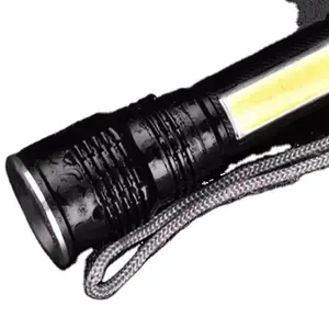 הליוס P50 פנס LED עמיד למים אור חזק USB נטען עם צילום ארוך פוקוס רב תכליתי COB שימוש בגינה חיצונית