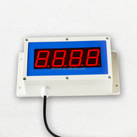 Pantalla Digital Segmentada a Prueba de Agua con Carcasa de ABS, Pantalla LED de 1.8 Pulgadas y 4 Dígitos