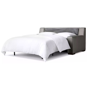 Divano Sezionale Minimalista da Interno Personalizzabile in Pelle <span class=keywords><strong>Modena</strong></span> con Braccioli a Tracolla, Struttura in Legno Artigianale per Lobby, Villa, Appartamento - Product Image 5
