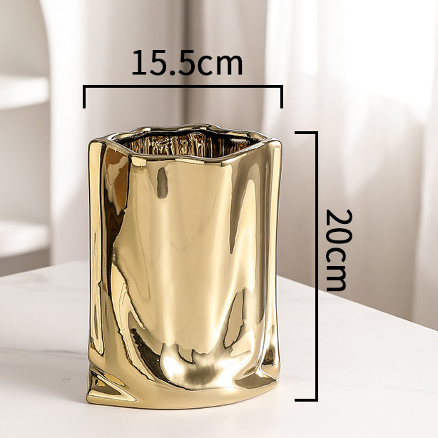 gold,15.5*8*20cm