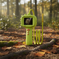 Cadeau d'anniversaire pour enfants, jouet en plastique, étanche IP67, écran de 2,4 pouces, caméra endoscopique portable pour enfants, exploration de la nature