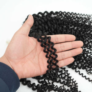 Pre-separated Super Double Drawn Brazilian Feathers Tip Crochet Passion Twist Remy Human Extension 100g <b>Braiding</b> Pre-made - Product Image 5