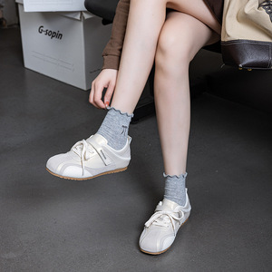 Nouvelles Chaussures Décontractées Tendance à Semelle Souple et Fermeture Velcro pour Femme - Collection Printemps 2026 - Chaussures Basiques Polyvalentes pour Femme - Product Image 2