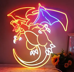 <span class=keywords><strong>Enseigne</strong></span> <span class=keywords><strong>néon</strong></span> RGB personnalisée en gros, tube acrylique flexible LED 3D doré pour la décoration de parcs, cafés, Noël et happy hour - Product Image 2