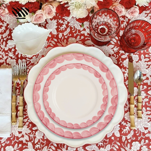 <span class=keywords><strong>Service</strong></span> de <span class=keywords><strong>vaisselle</strong></span> en céramique à bord festonné pastel - Mariages, hôtels, personnalisable, écologique, passe au lave-<span class=keywords><strong>vaisselle</strong></span>, <span class=keywords><strong>vaisselle</strong></span> pour une ambiance vibrante - Product Image 3