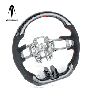 Volante de Fibra de Carbono para Ford <span class=keywords><strong>Mustang</strong></span> 2018, Volante con Luces LED - Product Image 2