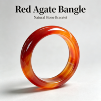 Bracelet en agate rouge cornaline naturelle, motif rayé rouge sang, bracelet rond pour femmes, bijoux en vente chaude, cadeau